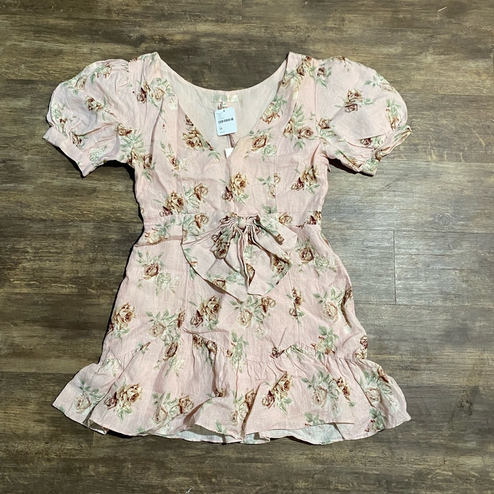 Pink Flower dress